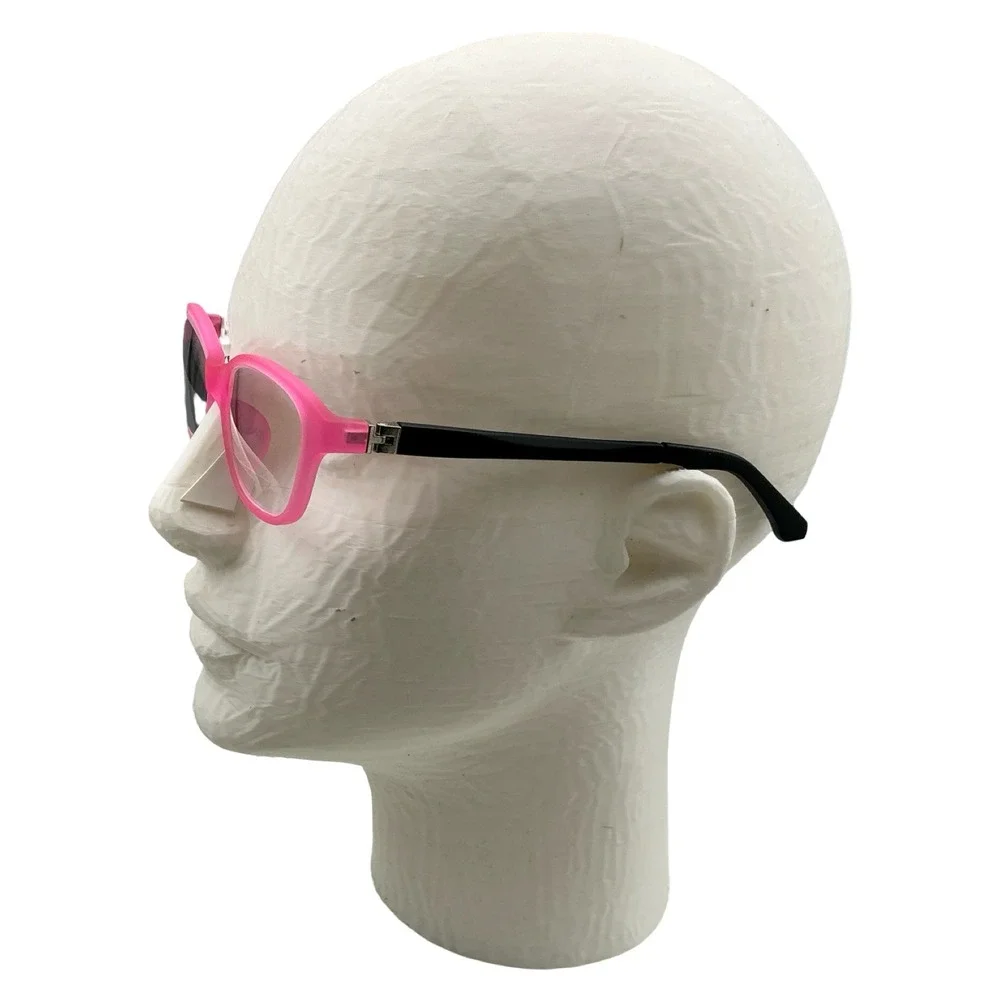 Adolfo Sport Majorette Pink Black Eyeglasses 47-15-125 New